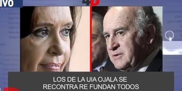 Cristina Kirchner y Parrilli\u002E