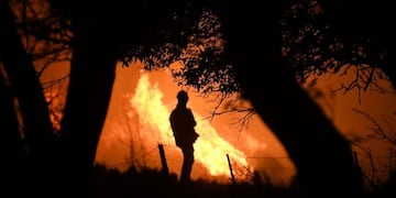 Sin cuartel, los bomberos luchan contra el fuego desde hace dos semanas\u002E