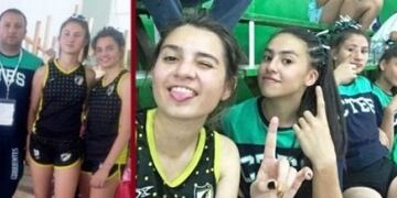 Chicas finalistas en los Juegos Evita