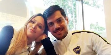 Adrián Continello (32), la única víctima fatal que dejó el trágico derrumbe en San Cristóbal, junto a Mechi Casas, con quien se iba a casar en agosto\u002E