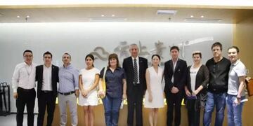 La delegación jujeña visita empresas chinas\u002E