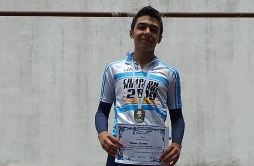 El tucumano Thiago Olarte se consagró Bicampeón Nacional de Ciclismo