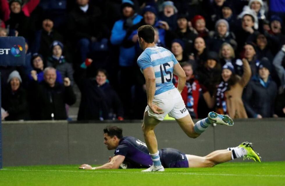Los Pumas perdieron contra Escocia en Edimburgo