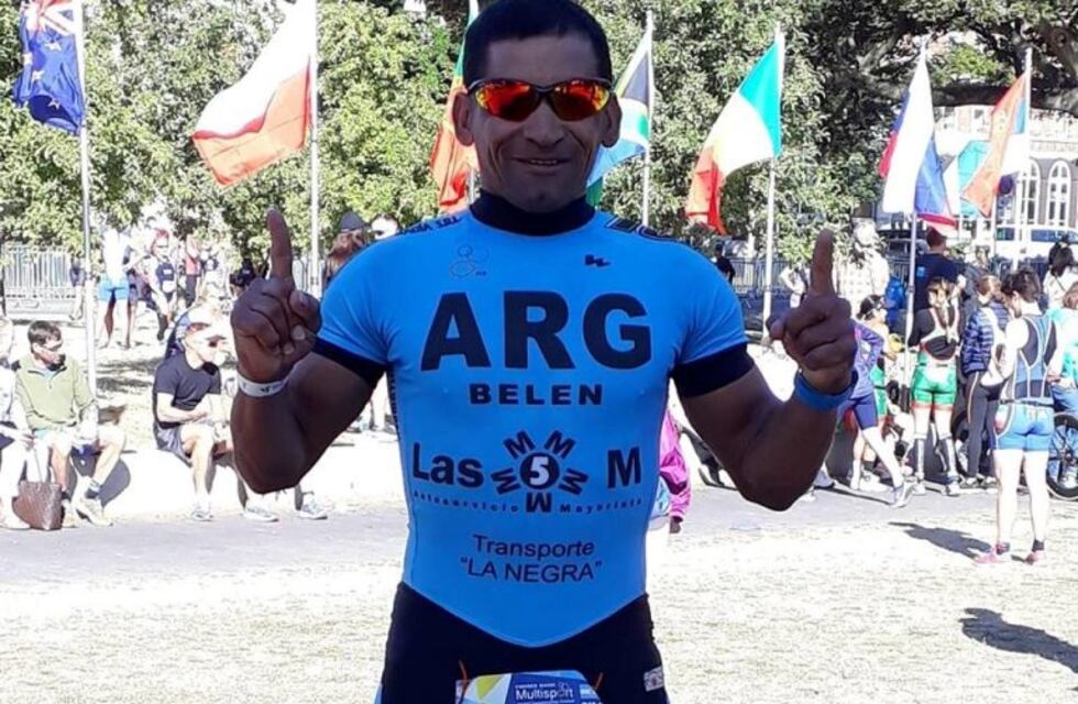 Alejandro Belén es campeón Mundial de Duatlón