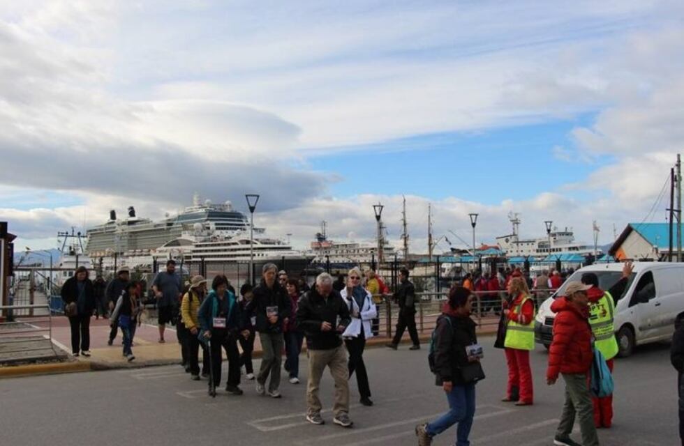 Ushuaia es una de las cinco ciudades del país que más turistas extranjeros recibe