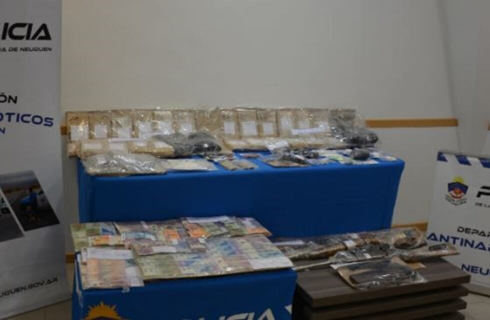 Detuvieron a seis personas de una banda narco en Neuquén