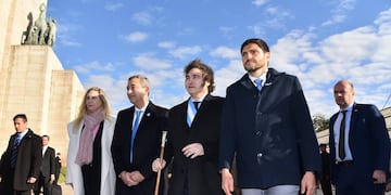 El jefe de Estado estuvo en la ciudad el 20 de junio para celebrar el Día de la Bandera.