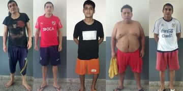 Los 5 presos fugados de Salta\u002E (Web)