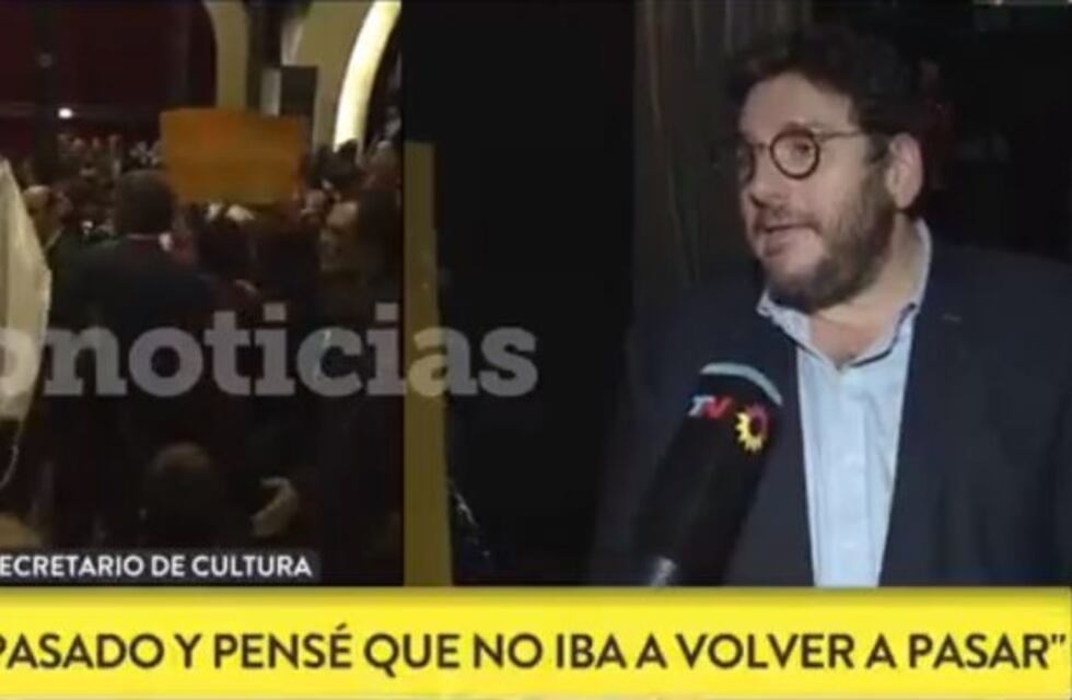 Avelluto repudió el escrache y cuestionó a los organizadores de la Feria del Libro