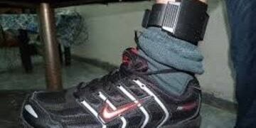 Tenía la pulsera electrónica puesta