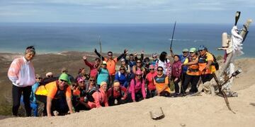 Caminatas Saludables concretó una nueva travesía en el "Cerro Pan de Azúcar"