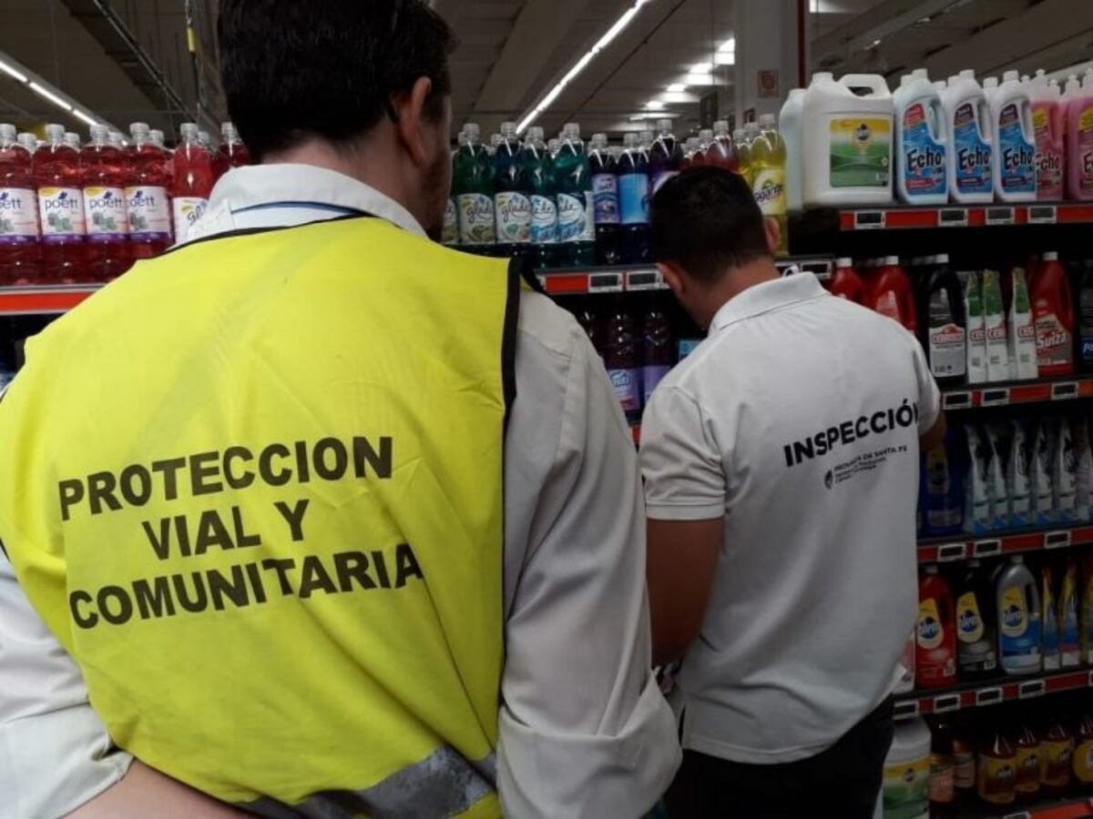 Controles en los comercios de Rafaela