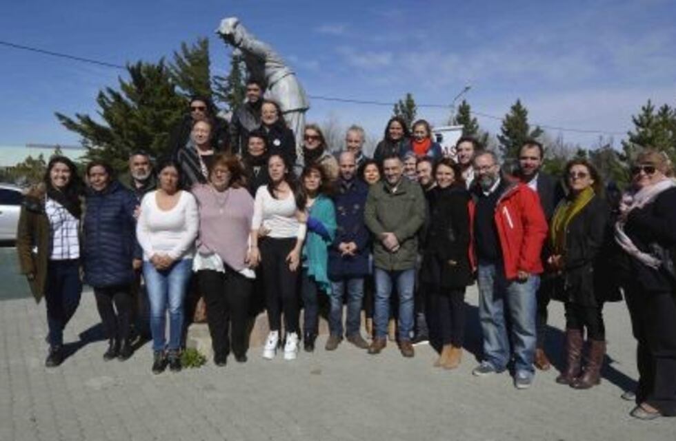 Río Gallegos: Gobernadora Alicia Kirchner participó en acto de homenaje a Evita