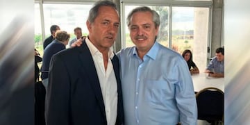 Daniel Scioli y Alberto Fernández (@DanielScioli)