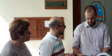 Concejales de Bien Común junto a José Luis Gil