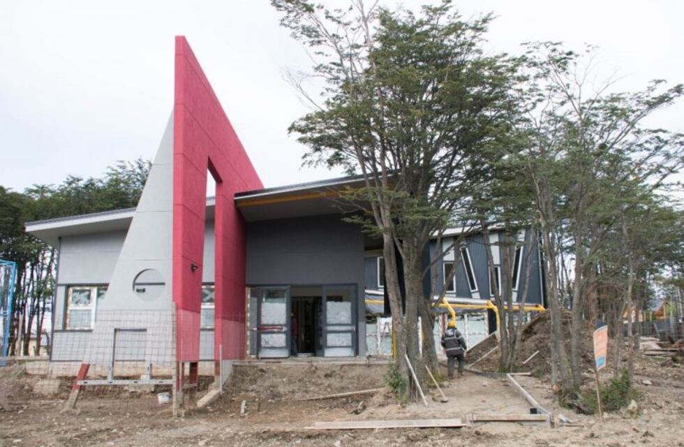 Etapa final en la obra de la escuela experimental provincial Las Gaviotas