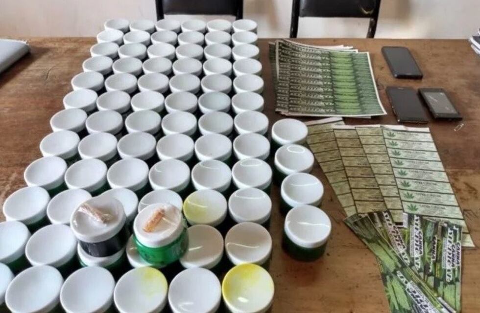 Secuestraron más de 15 kilos de crema de cannabis