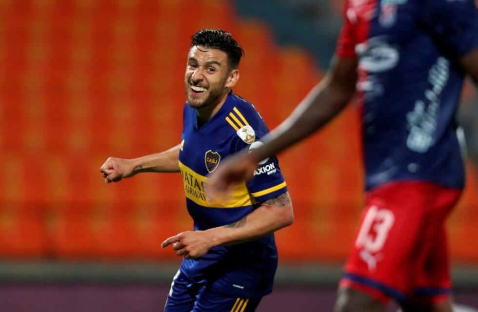 Boca ganó 1-0 sobre el final frente al DIM por la Copa Libertadores en Medellín