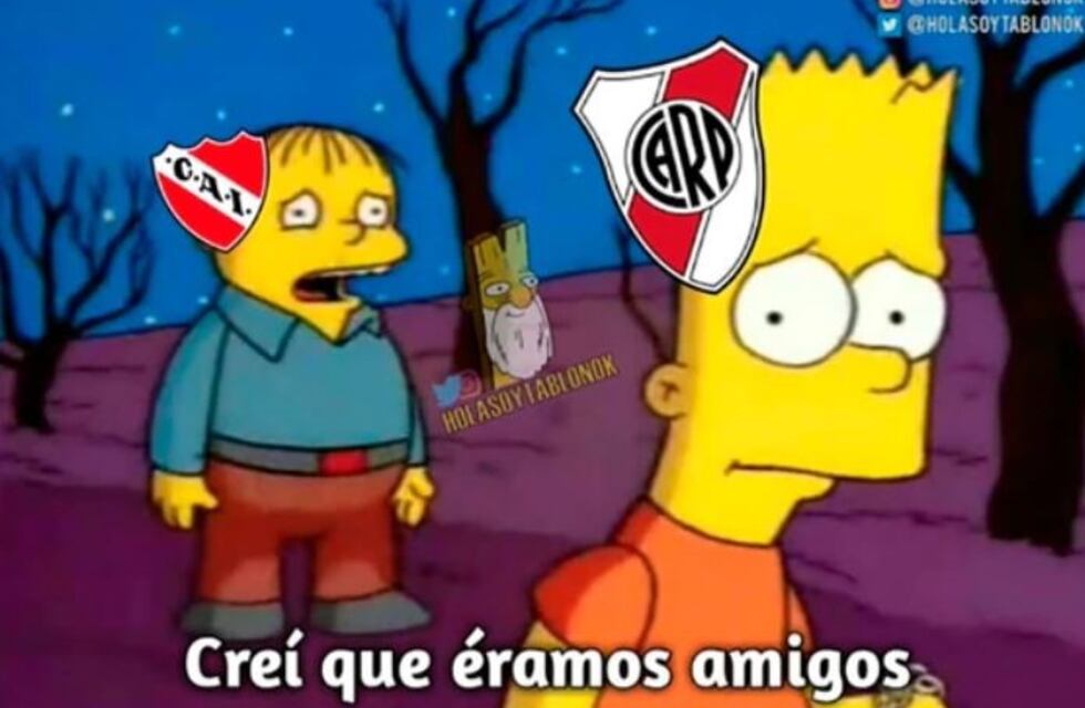 Los mejores memes del triunfo de River ante Independiente por la Copa Libertadores