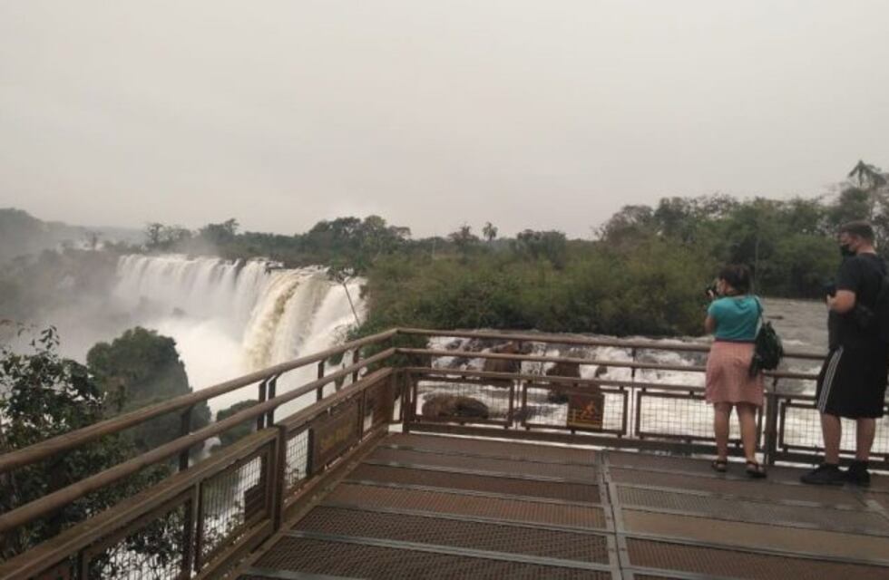 Hubo menos visitantes en Cataratas del Iguazú este fin de semana