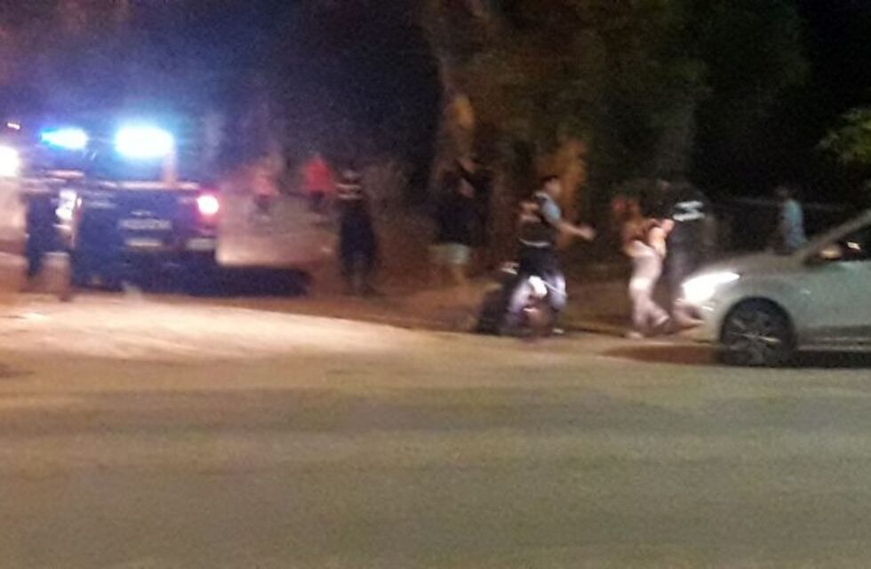 Piedras, palos y cuchillos en una pelea vecinal que terminó con seis detenidos