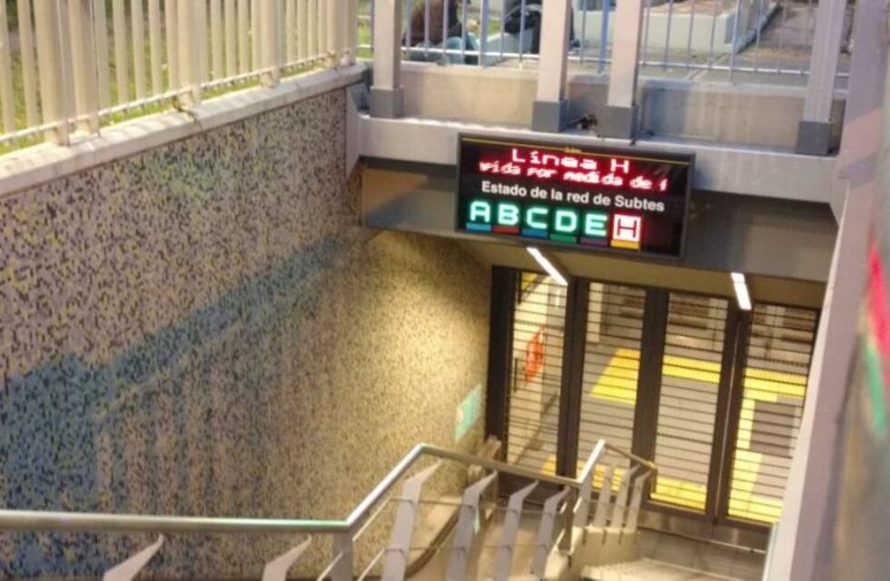 Los metrodelegados paralizaron la línea H entre las 5.30 y las 7.30