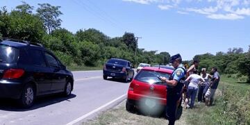 Accidente de tránsito en Ruta 5\u002E