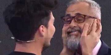 Guido Záffora y Jorge Rial