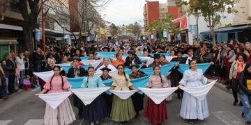 Festejos del 25 de Mayo en Carlos Paz