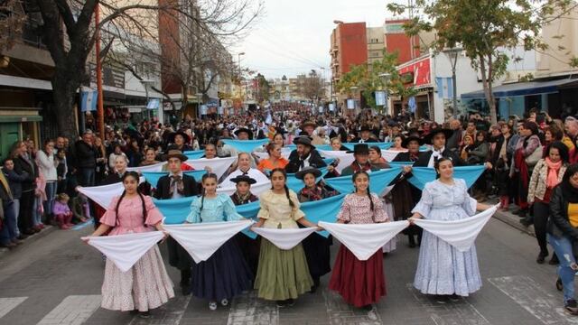 Festejos del 25 de Mayo en Carlos Paz