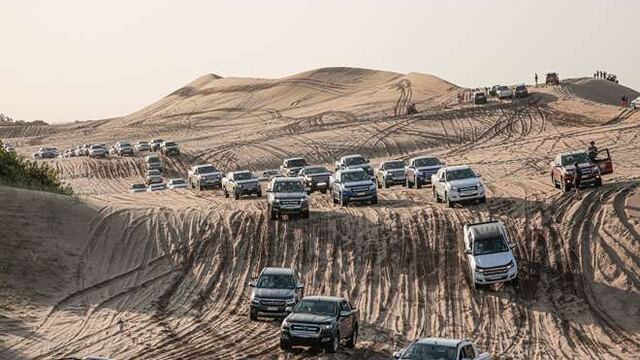 Ford organizó la travesía 4x4 más grande