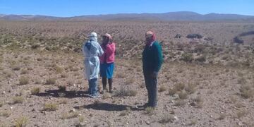 Testeos en busca de Covid-19 en la Puna jujeña