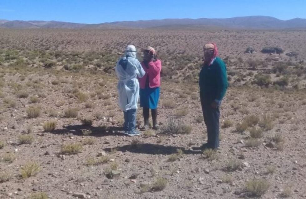 En Jujuy, agentes sanitarios testean en el primer anillo de contactos