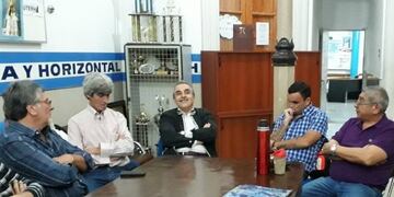 Guillermo Moreno se reuniu00f3 en Rosario con dirigentes del Sindicato Unico de Trabajadores de Edficios de Renta y Horizontal (Suterh).