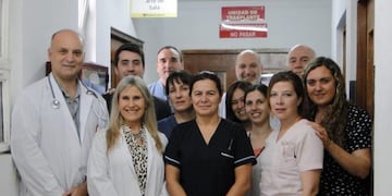 La cirugía se realizó en octubre y estuvo a cargo de Francisco Osella, acompañado por el equipo de profesionales del establecimiento (web)\u002E