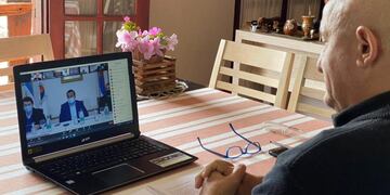 Filippa participó de la reunión virtual junto a los demás intendentes misioneros\u002E