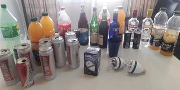 Fiesta clandestina en Barreal\u002E