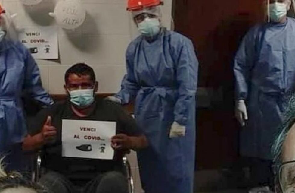El jefe de los Bomberos Voluntarios de Salta venció al coronavirus tras 20 días con respirador