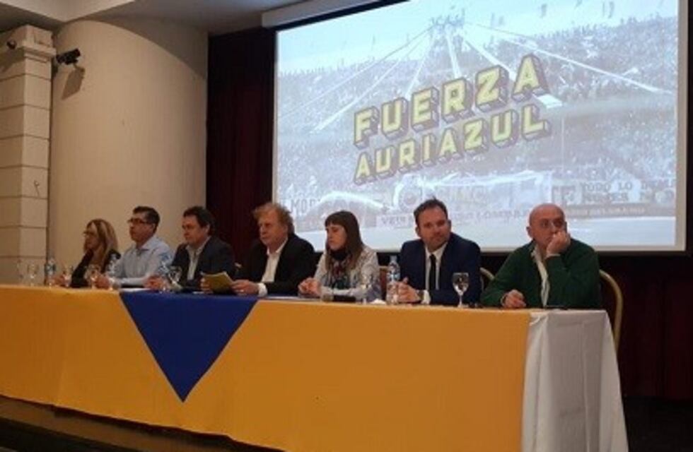 Fuerza Auriazul presentó su lista e hizo hincapié en "apostar a las inferiores"