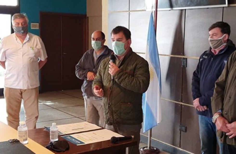 Bertellys en Chillar: "Todavía no tenemos el caso cero"