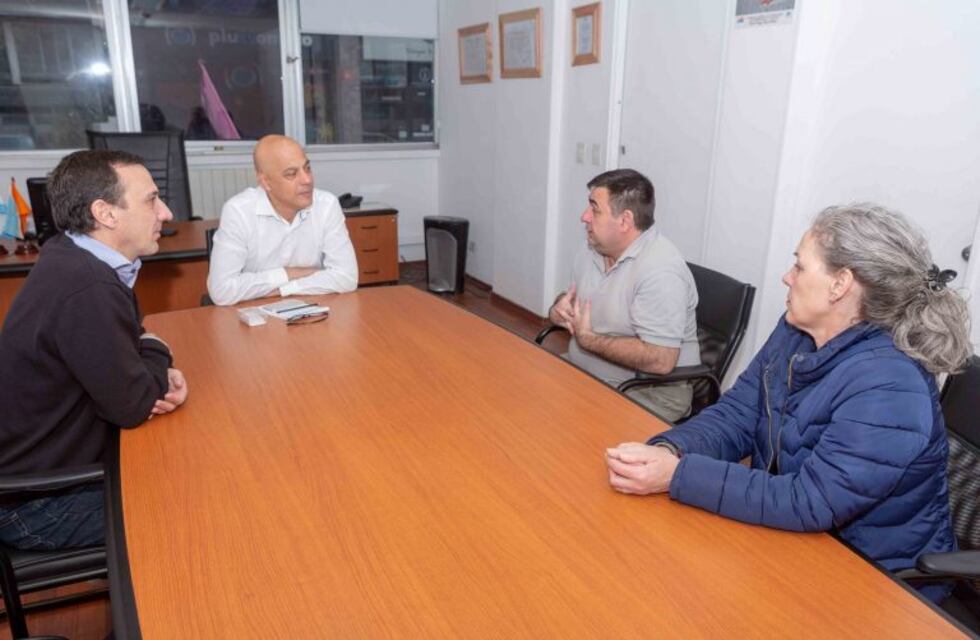 Representantes de la Cruz Roja en Tierra del Fuego se reunieron con referentes políticos