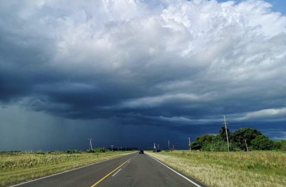 Probabilidad de tormentas aisladas para Corrientes