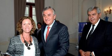 El gobernador Morales entrega créditos del CME, en Jujuy