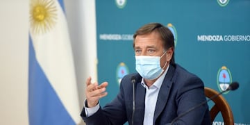 Rodolfo Suarez y Ana María Nadal, Mendoza\u002E Foto: Prensa Gobierno\u002E