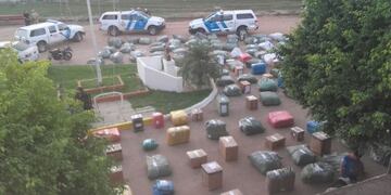 Secuestraron mercadería ilegal valuada en 11 millones de pesos en Barranqueras\u002E