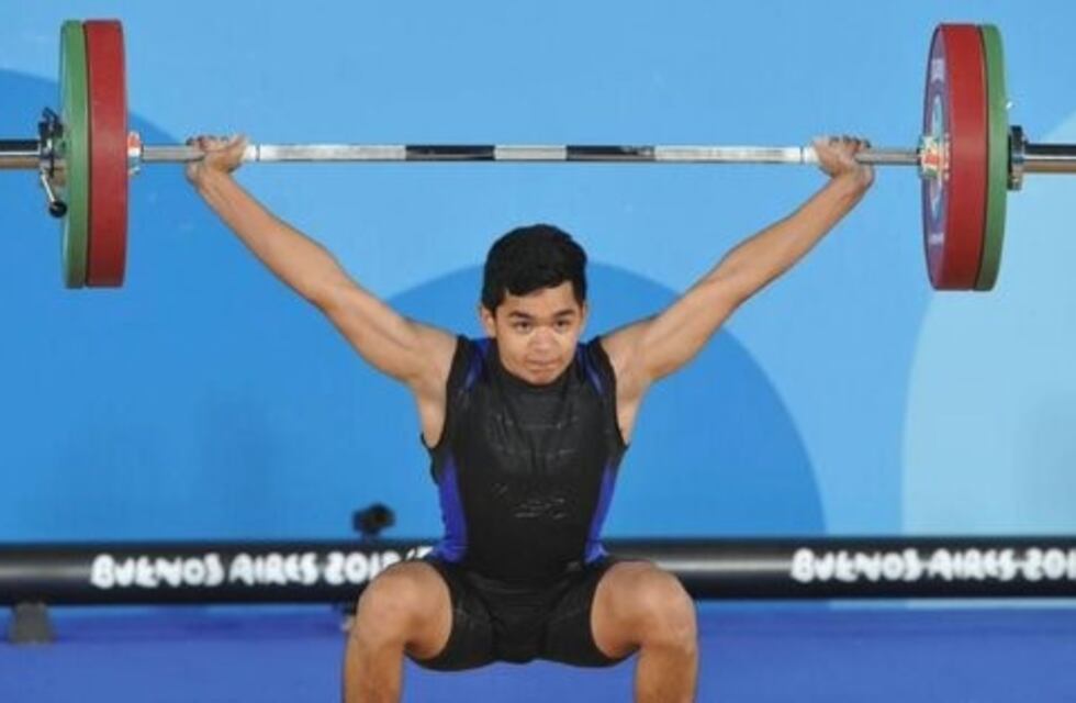 El correntino Jonatan Leyes estuvo cerca del bronce olímpico en levantamiento de pesas