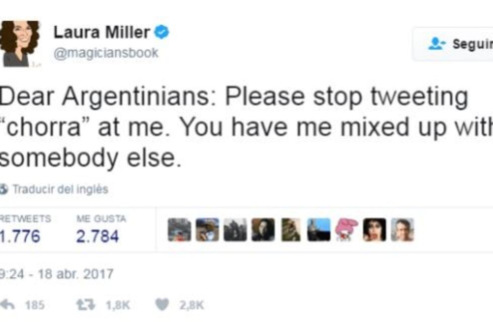 Quién es la otra Laura Miller, la escritora que confundieron con la cantante y se convirtió en meme en las redes