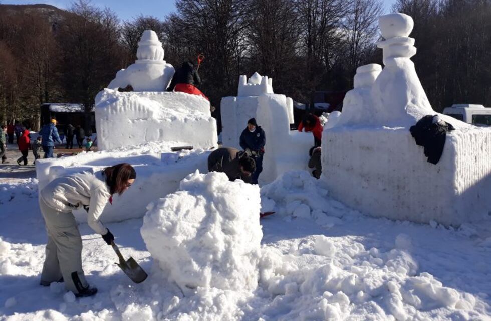 Festival de Esculturas en Nieve ya está en marcha
