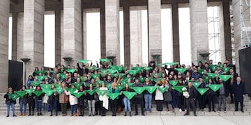 Pañuelazo en el Monumento\u002E