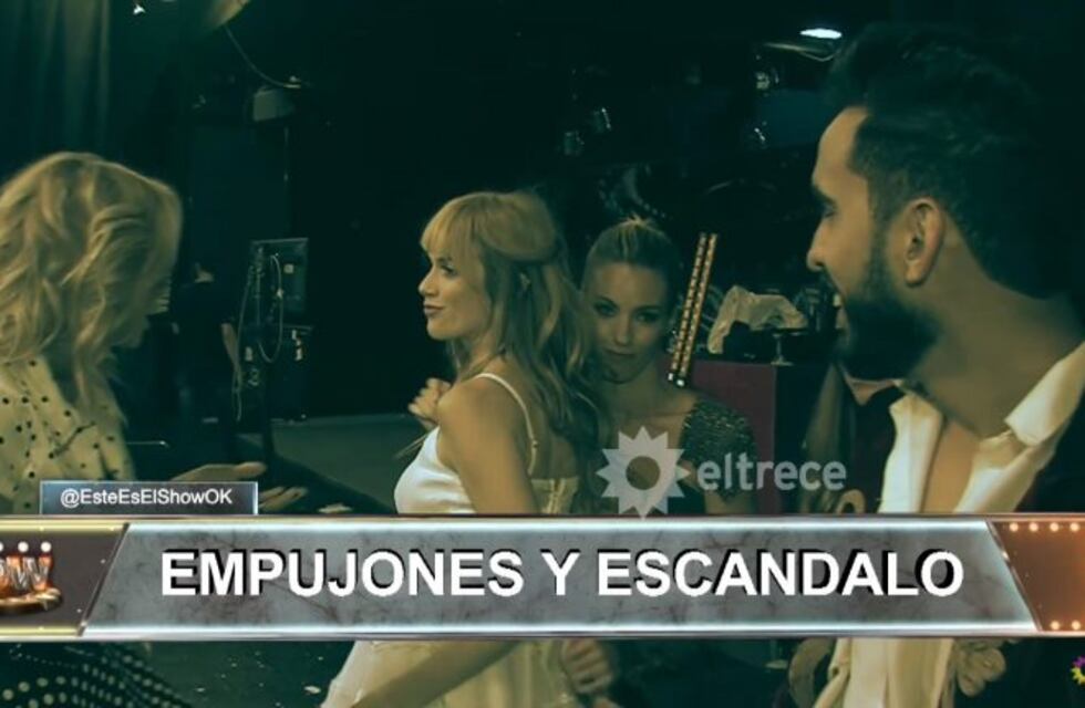 Bailando 2017: empujones y escándalo entre Chechu Bonelli y Rocío Guirao Díaz